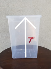 Load image into Gallery viewer, 80oz square flip top enclosure